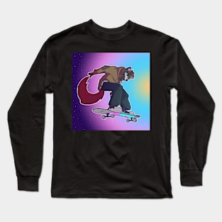 Wolf Skater Long Sleeve T-Shirt